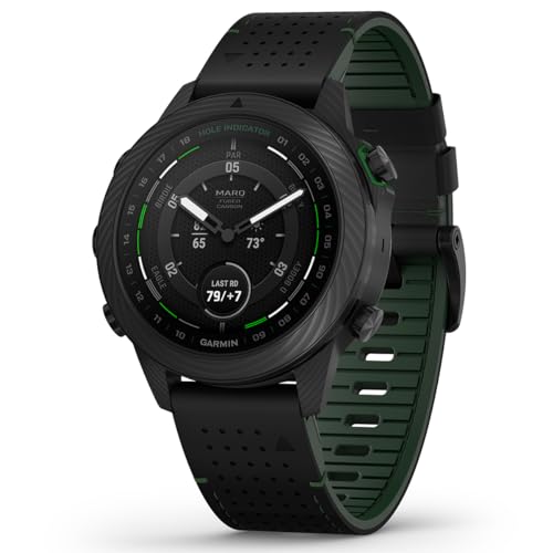 [ガーミン]GARMIN MARQ Golfer （Gen 2） Carbon Edition マーク ゴルファー カーボン エディション 010-02722-C2 GPS スマートウォッチ 腕時計 メンズ [正規輸入品]